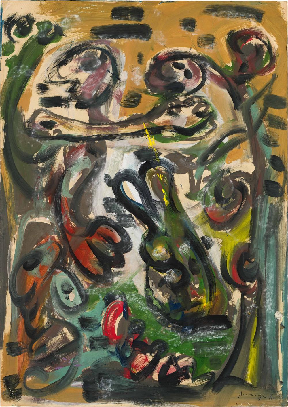 Siegfried Anzinger comparable auction result: siegfried anzinger o t