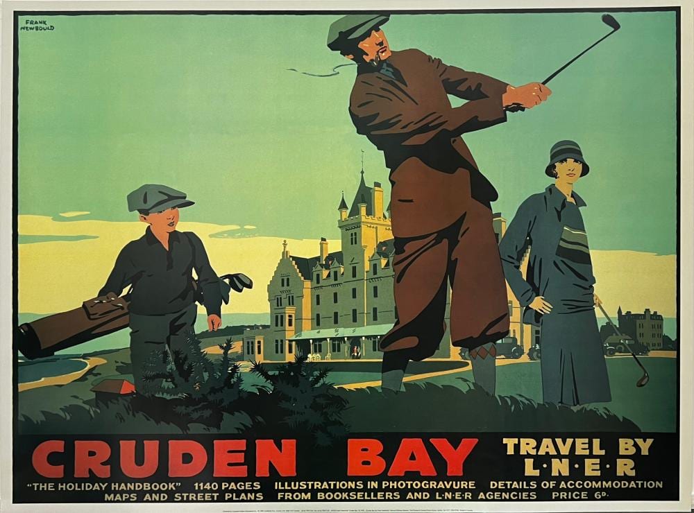 Frank Newbould comparable auction result: frank newbould cruden bay vintage print