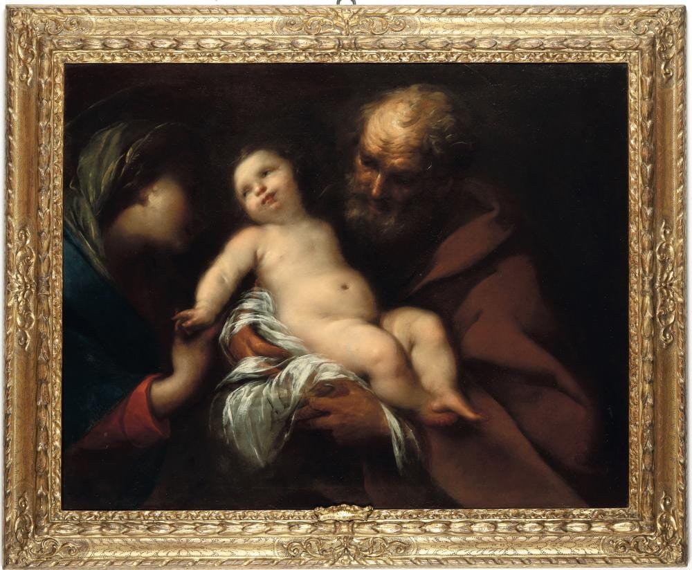 Carlo Francesco Nuvolone comparable auction result: carlo francesco nuvolone 1609 milano 1662 milano sacra famiglia