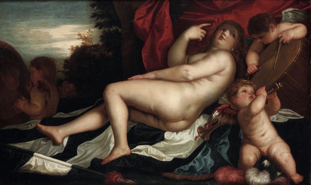 Alessandro Varotari comparable auction result: alessandro varotari 1588 padova 1649 venezia il risveglio di venere