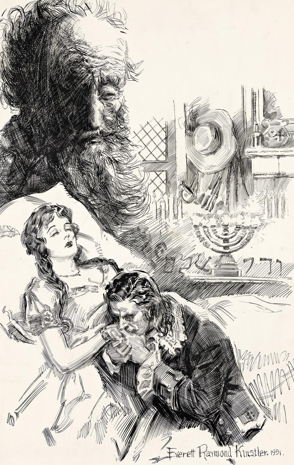 everett raymond kinstler 1926 2019 part iv the duke · Swann Auction Galleries · 2024-06-20 Everett Raymond Kinstler comparable auction result: everett raymond kinstler 1926 2019 part iv the duke