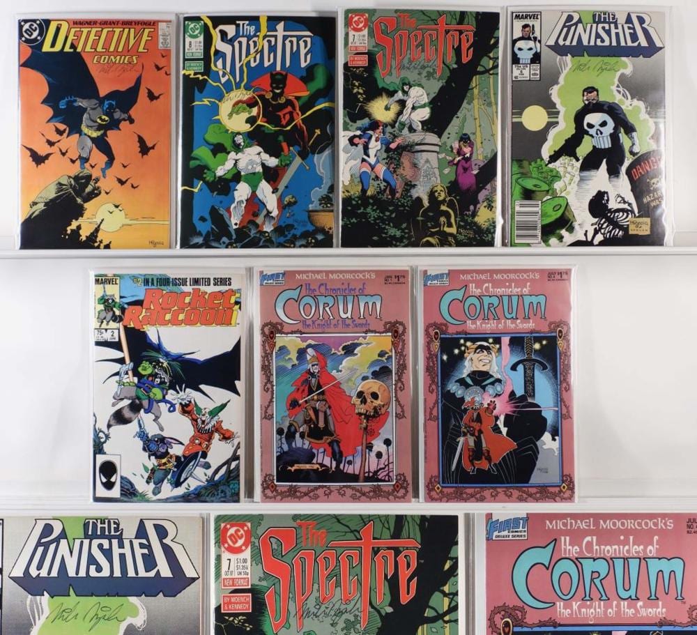Mike Mignola comparable auction result: 7 mike mignola signed dc marvel first comic group