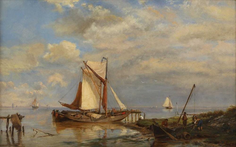 Pieter Cornelis Dommershuijzen comparable auction result: follower of pieter cornelis dommershuijzen