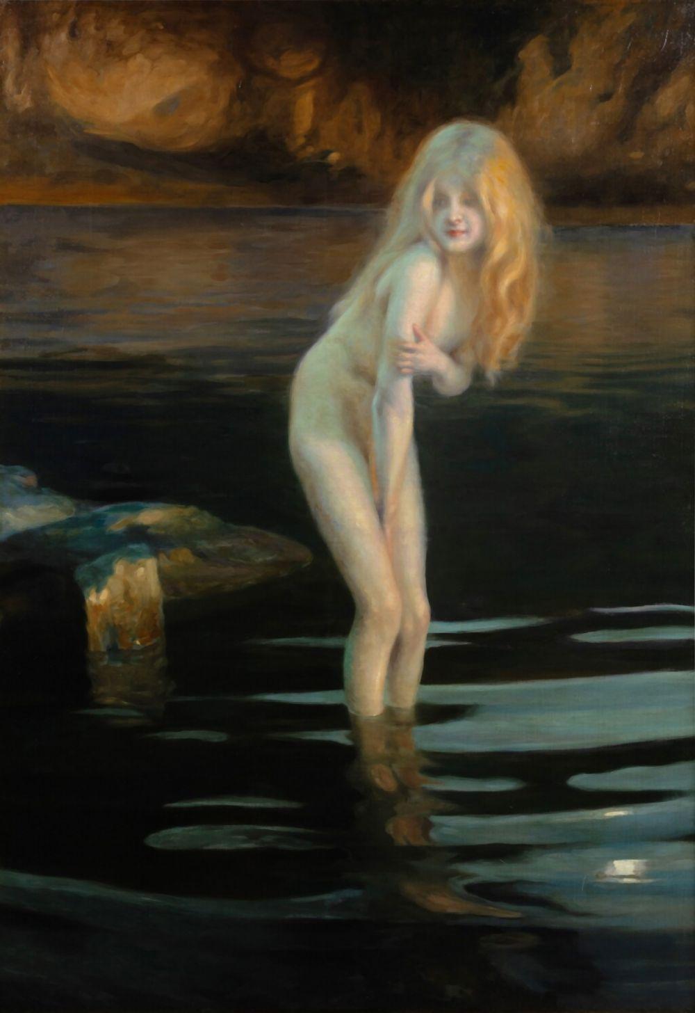 Paul Chabas comparable auction result: twilight au cr puscule