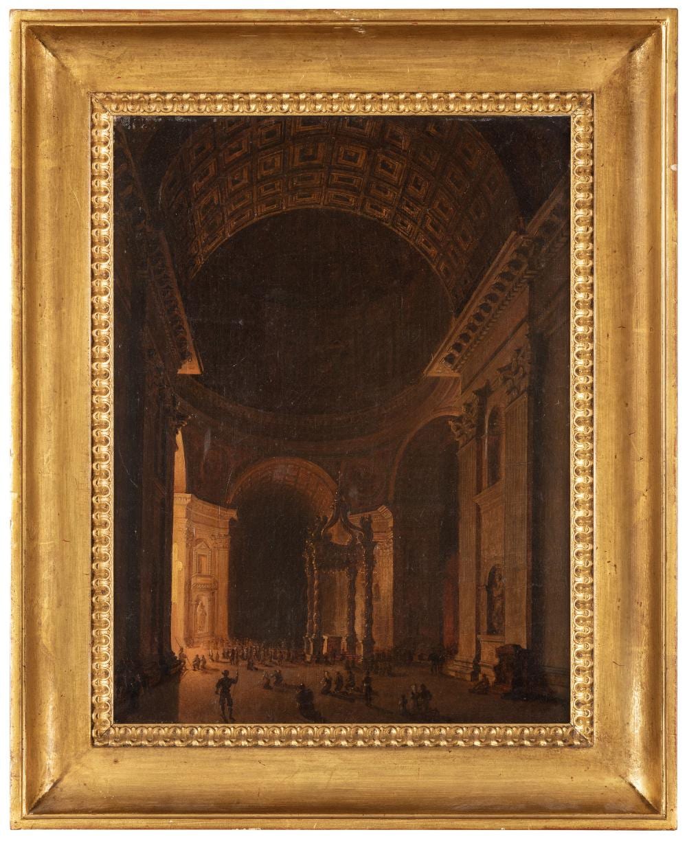 Louis Jean Desprez comparable auction result: louis jean desprez