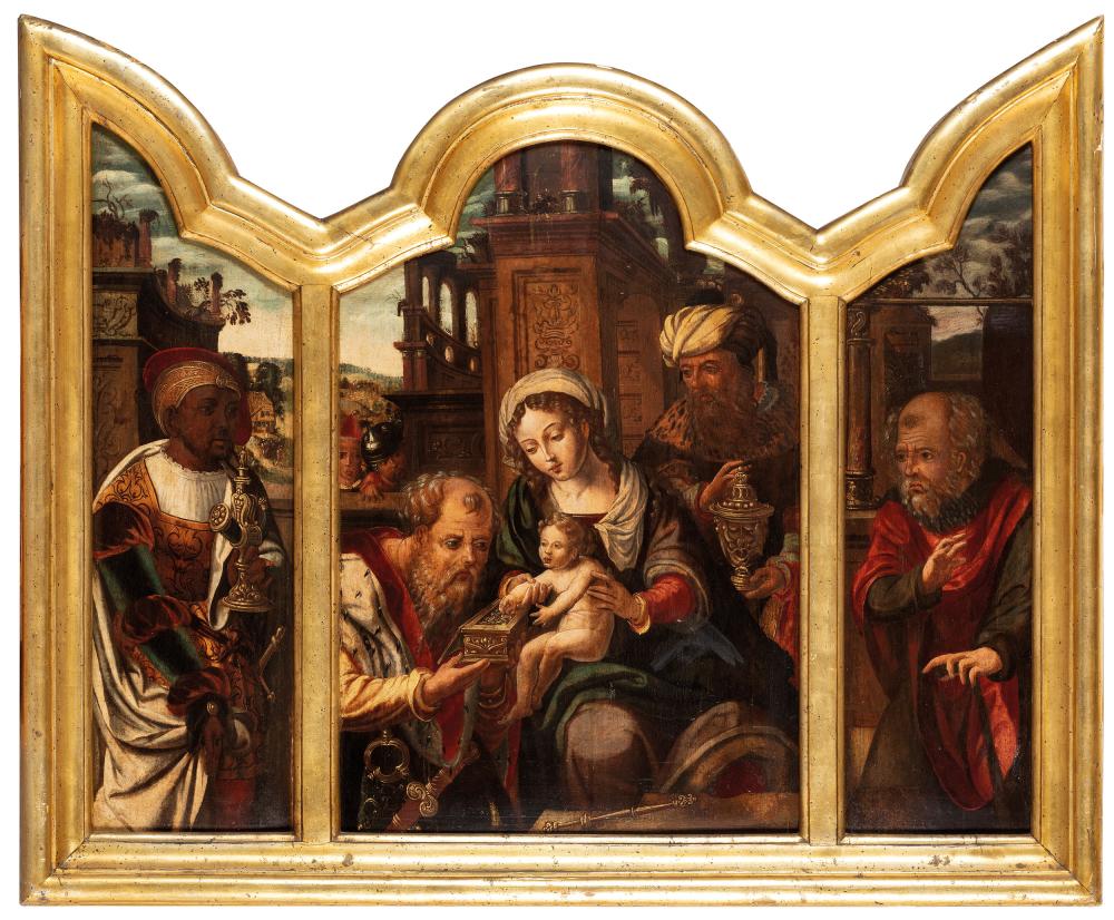 Pieter Coecke van Aelst comparable auction result: pieter coecke van aelst cerchia seguace di