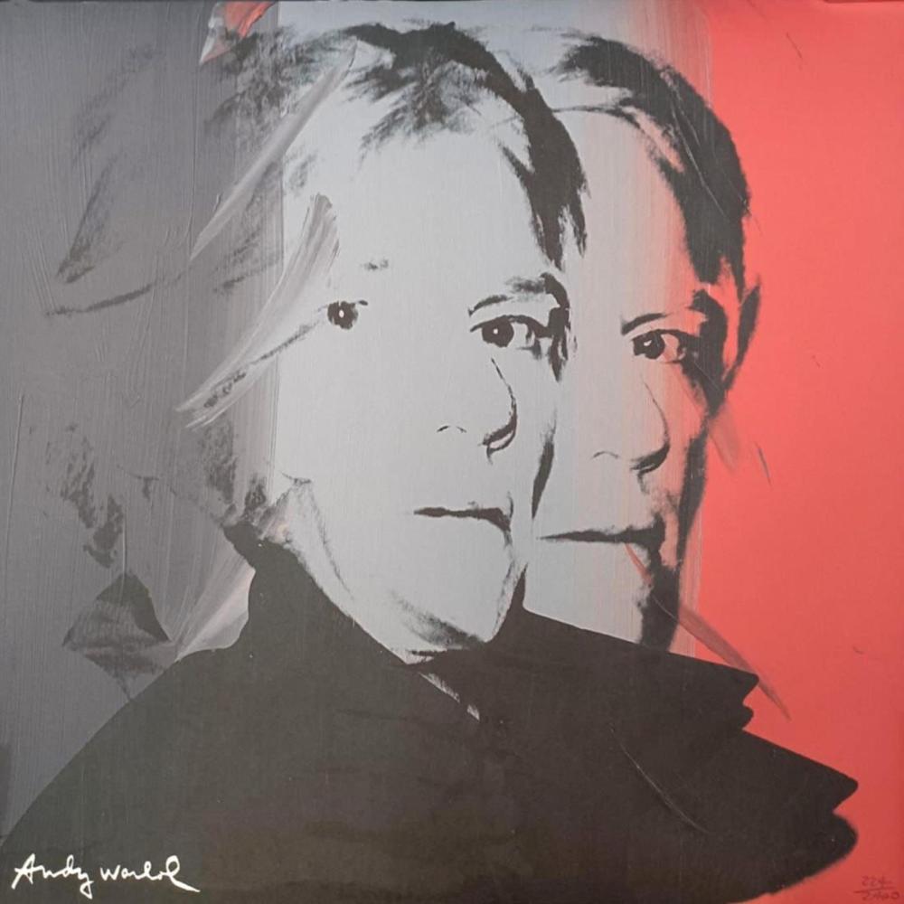 Andy Warhol Carnegie Museum Of Art Lithograph, Self-Portrait sold by RB Fine Arts, lot 156 — auction record photograph