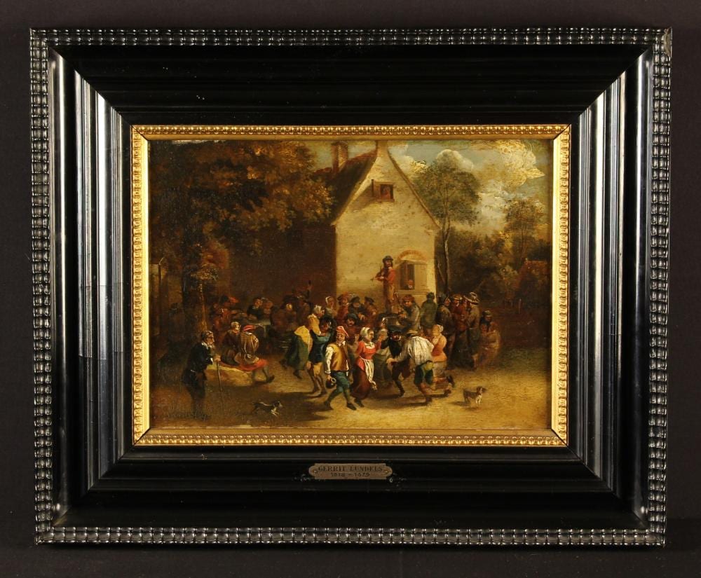 Gerrit Lundens comparable auction result: gerrit lundens 1622 1686 attributed a 17th century dutch oil