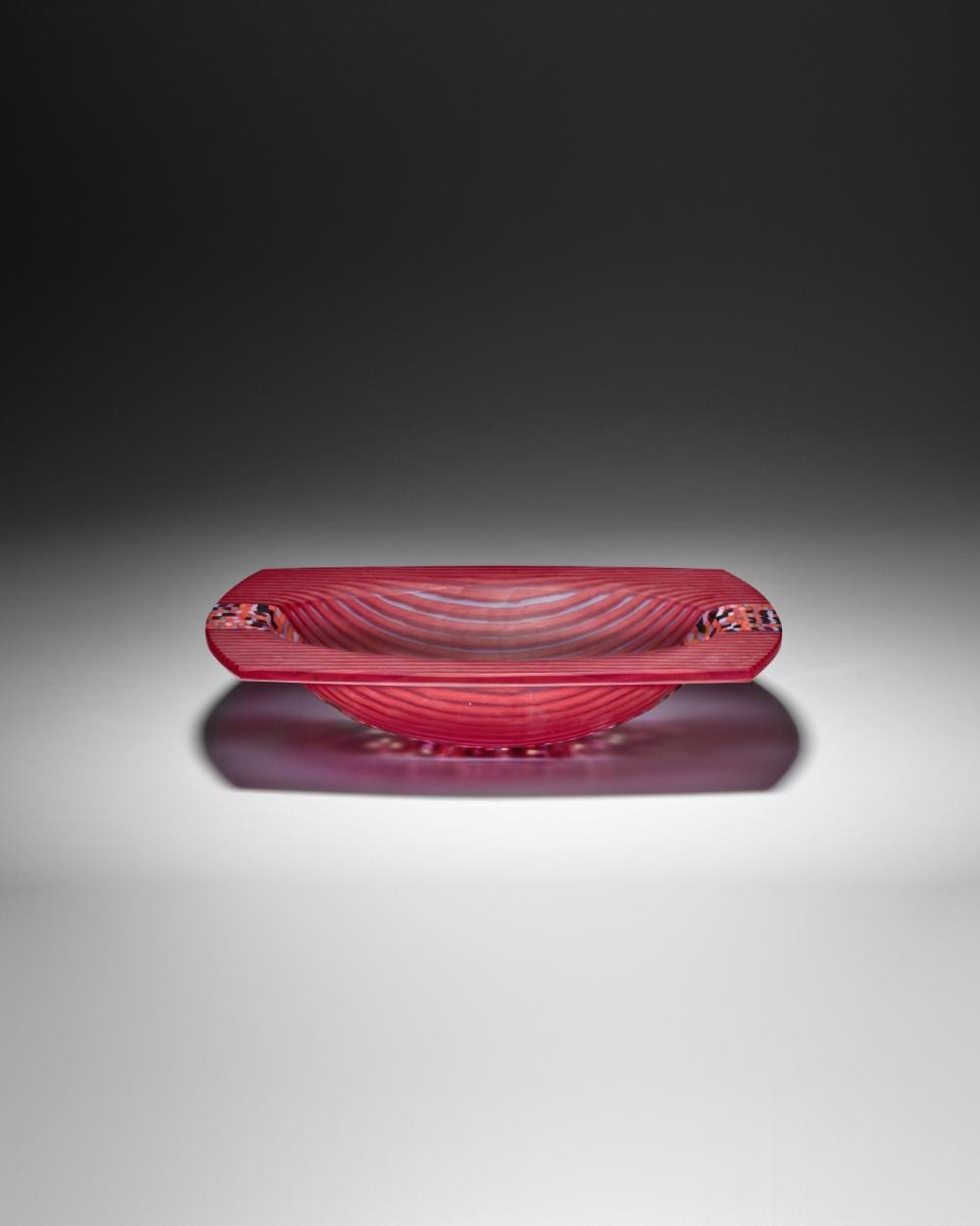Klaus Moje comparable auction result: klaus moje 1936 2016 9 1997 1997fused glass engraved klaus moje 3 97 length 12 7 16in 31 6cm width 9 3 4in 24 8cm height 2 1 2in 6 4cm