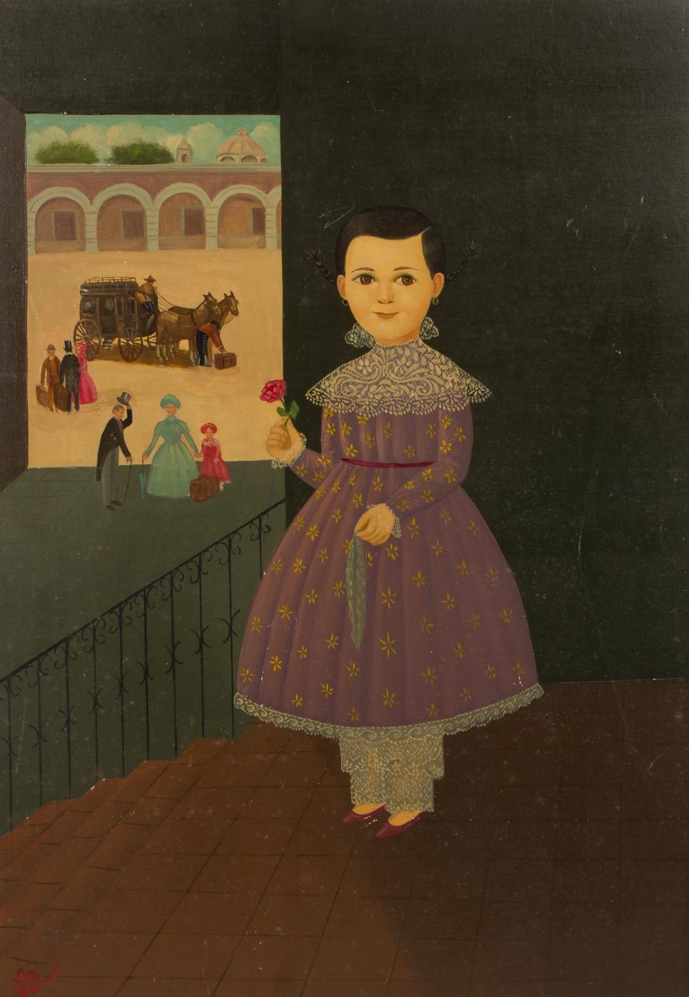 Horacio Renteria Rocha comparable auction result: horacio renteria rocha mexican 1912 1972 oil on canvas on board