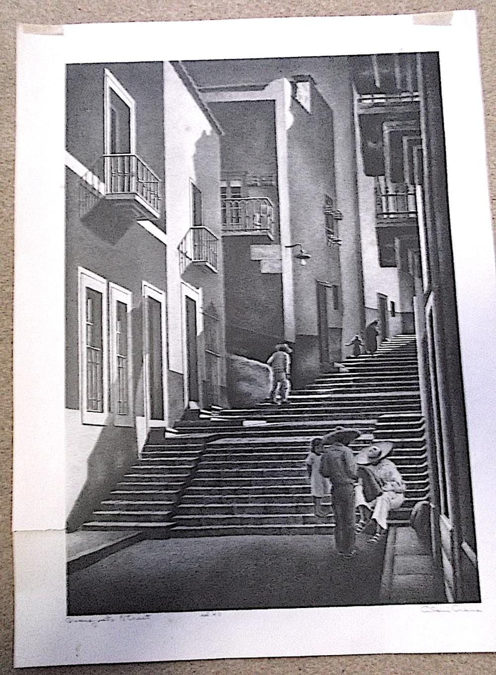 Alan Crane comparable auction result: alan crane lithograph