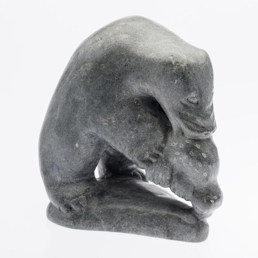Johnny Inukpuk comparable auction result: johnny inukpuk inoucjouac 1911 2007 grey bear