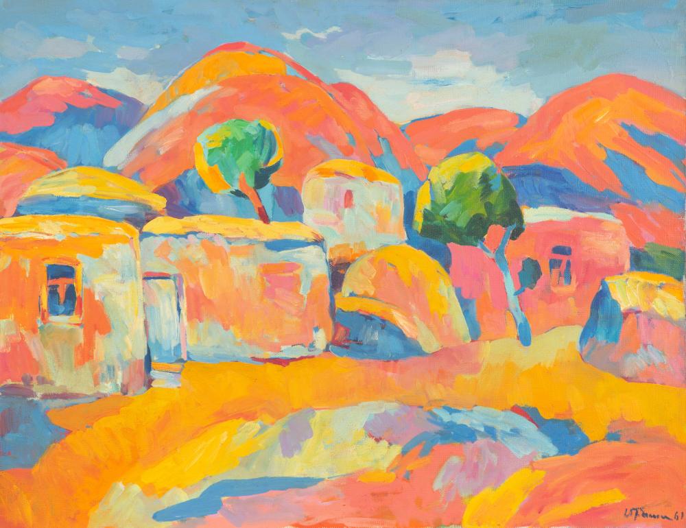 Minas Karapeti Awetisyan comparable auction result: minas avetisian armenian 1928 1975