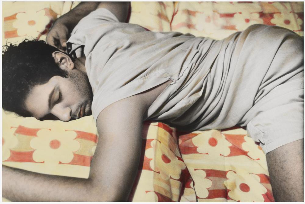 Youssef Nabil comparable auction result: youssef nabil 1972 ayman sleeping paris 2005