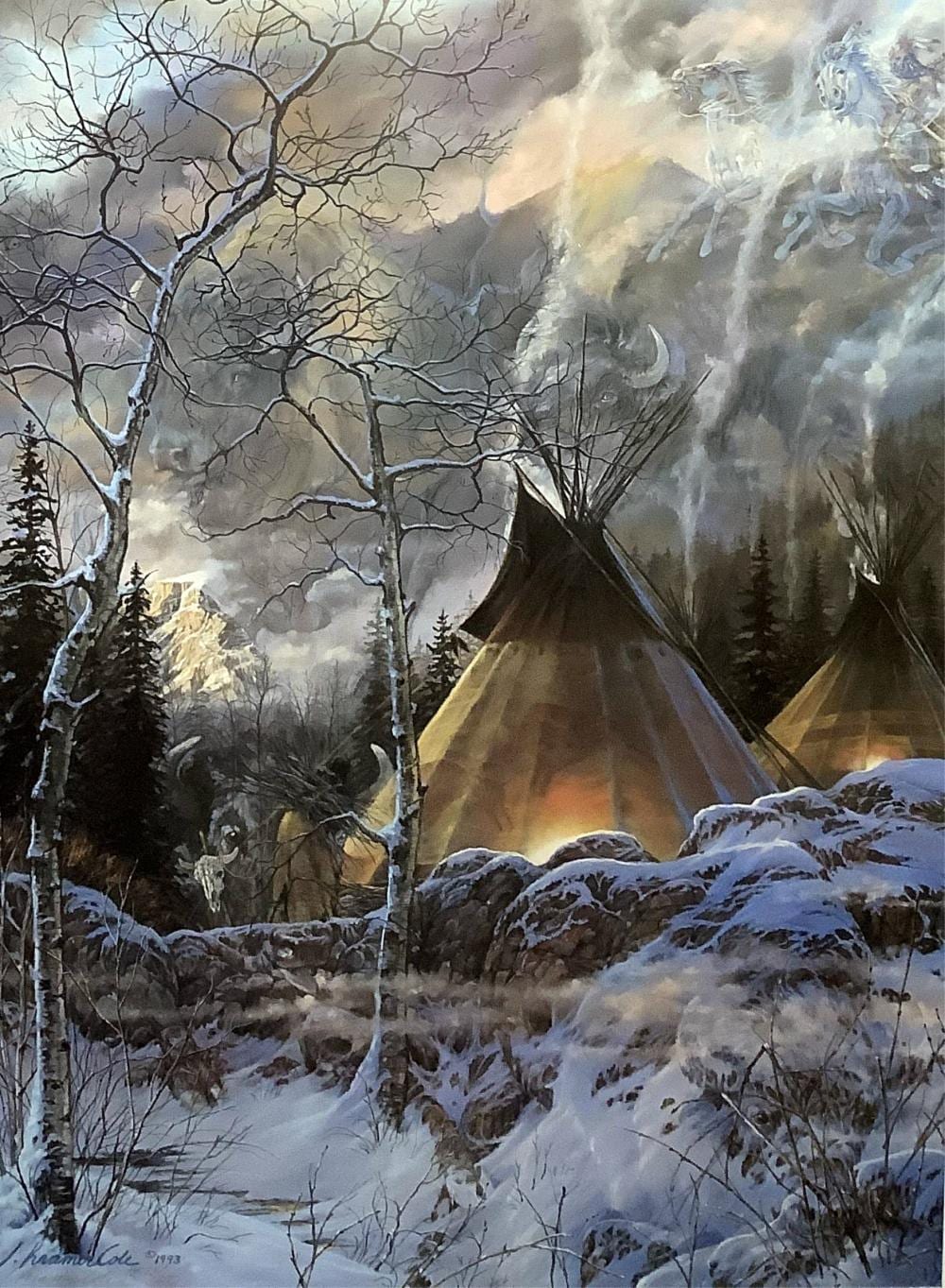 Julie Kramer Cole comparable auction result: julie kramer cole signed numbered print