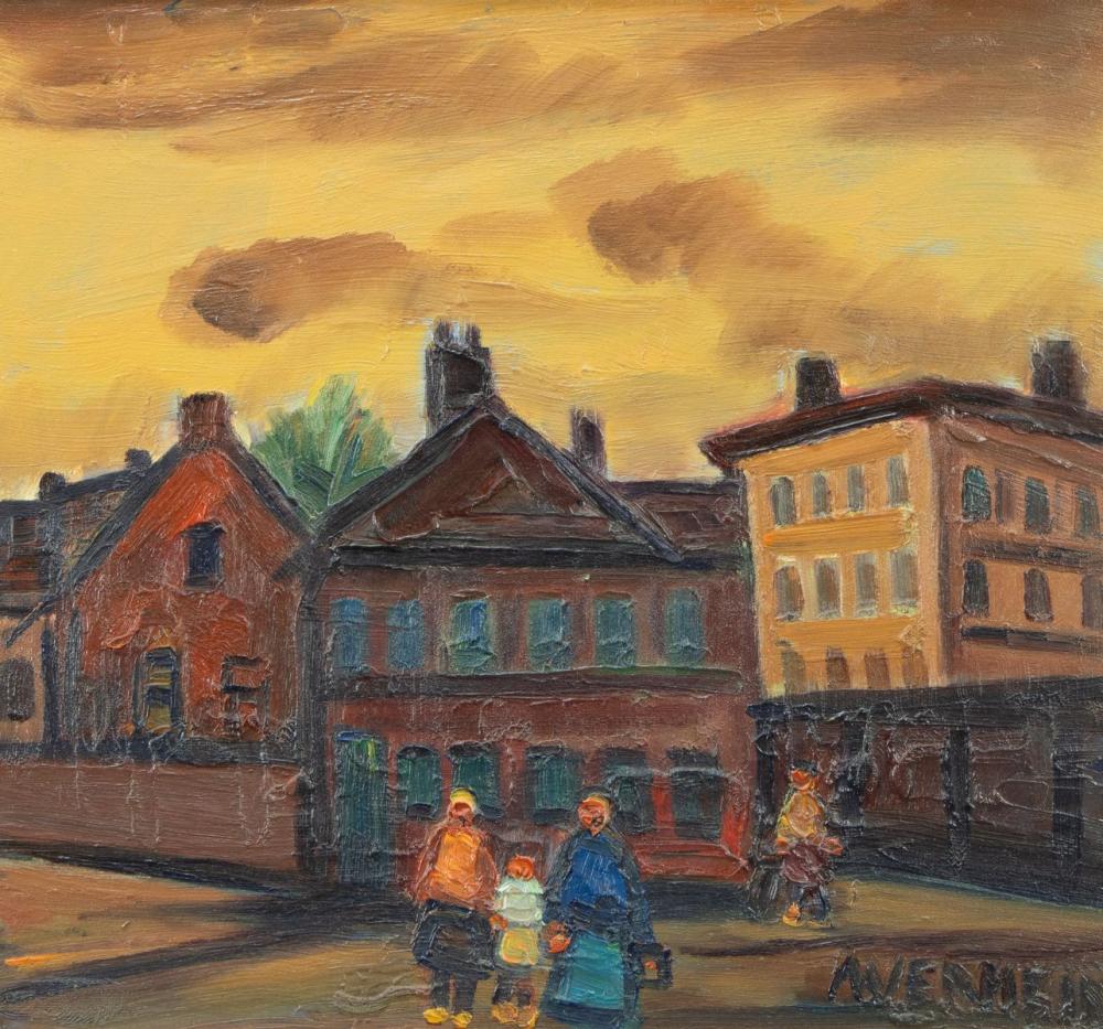 alphons vermeir 1905 1994 figuren in stadsstraatje · Veilinghuis Onder de Boompjes · 2024-06-17 Alfons Vermeir comparable auction result: alphons vermeir 1905 1994 figuren in stadsstraatje