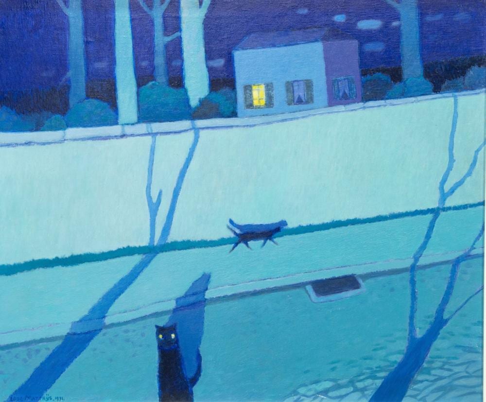 Lode Matthijs comparable auction result: lode matthijs 1915 1995 nocturne