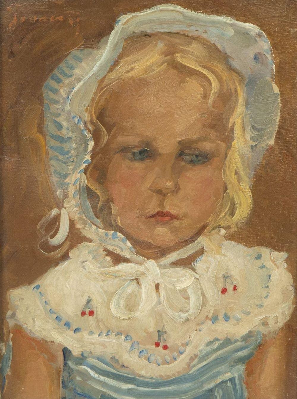 Jean Govaerts comparable auction result: jean govaerts 1897 1985 portret van een jong meisje