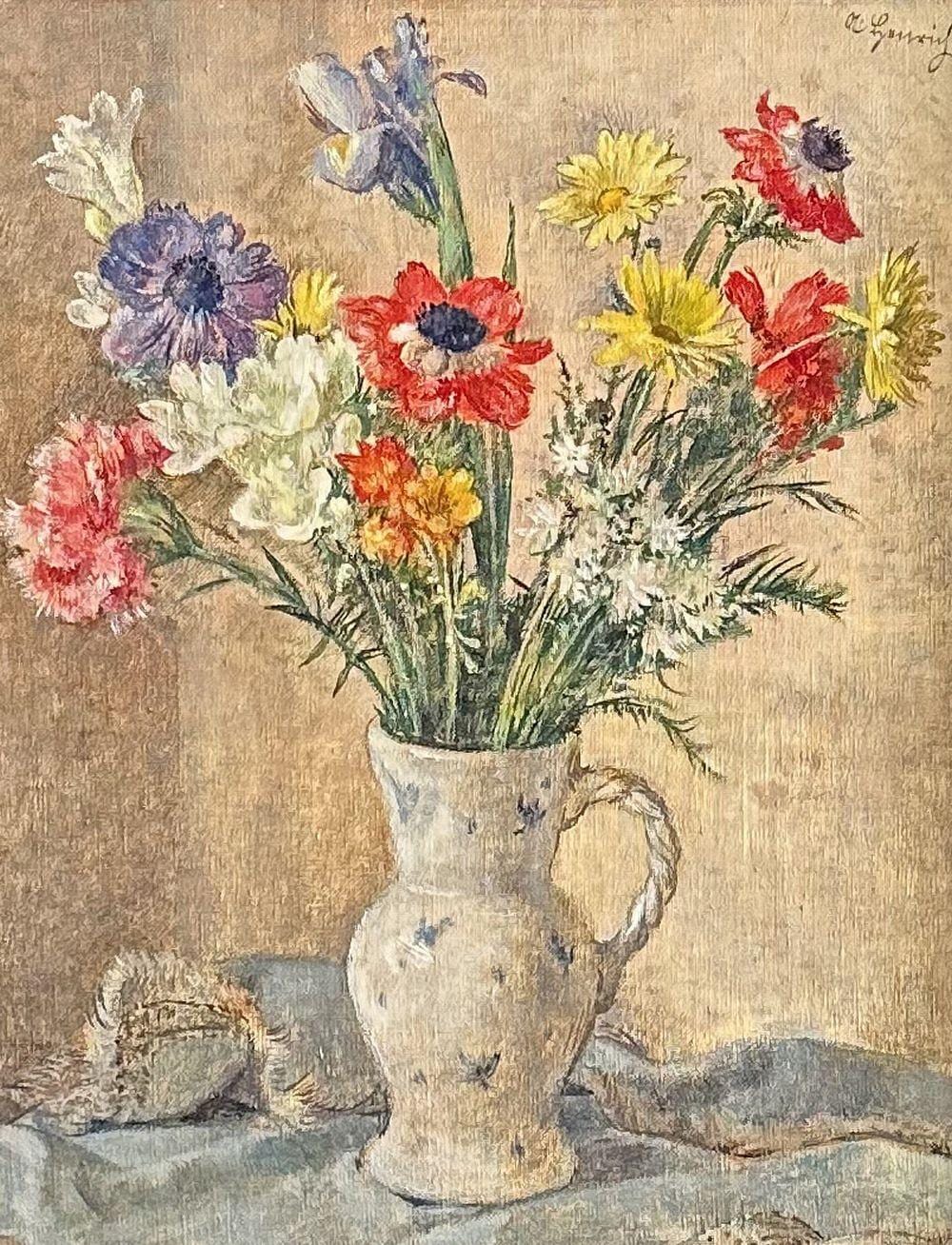 Albert Henrich comparable auction result: albert henrich 1899 1971 blumenstillleben signiert l lwd 52 x 41 cm albert henrich 1899 1971 still life with flowers