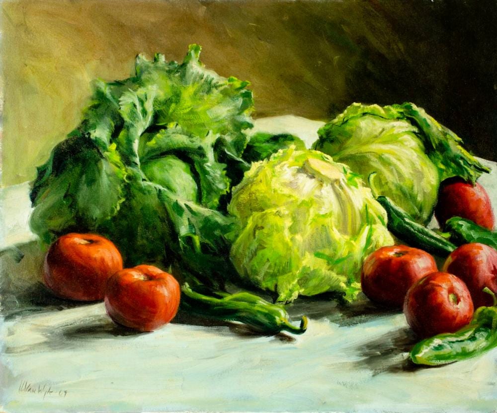 Helen Van Wyk comparable auction result: helen van wyk ma nj 1930 1994 oil painting