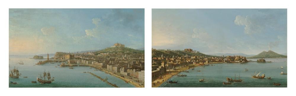 Antonio Joli comparable auction result: antonio joli modena 1700 1777 naples naples a view of the riviera di ch