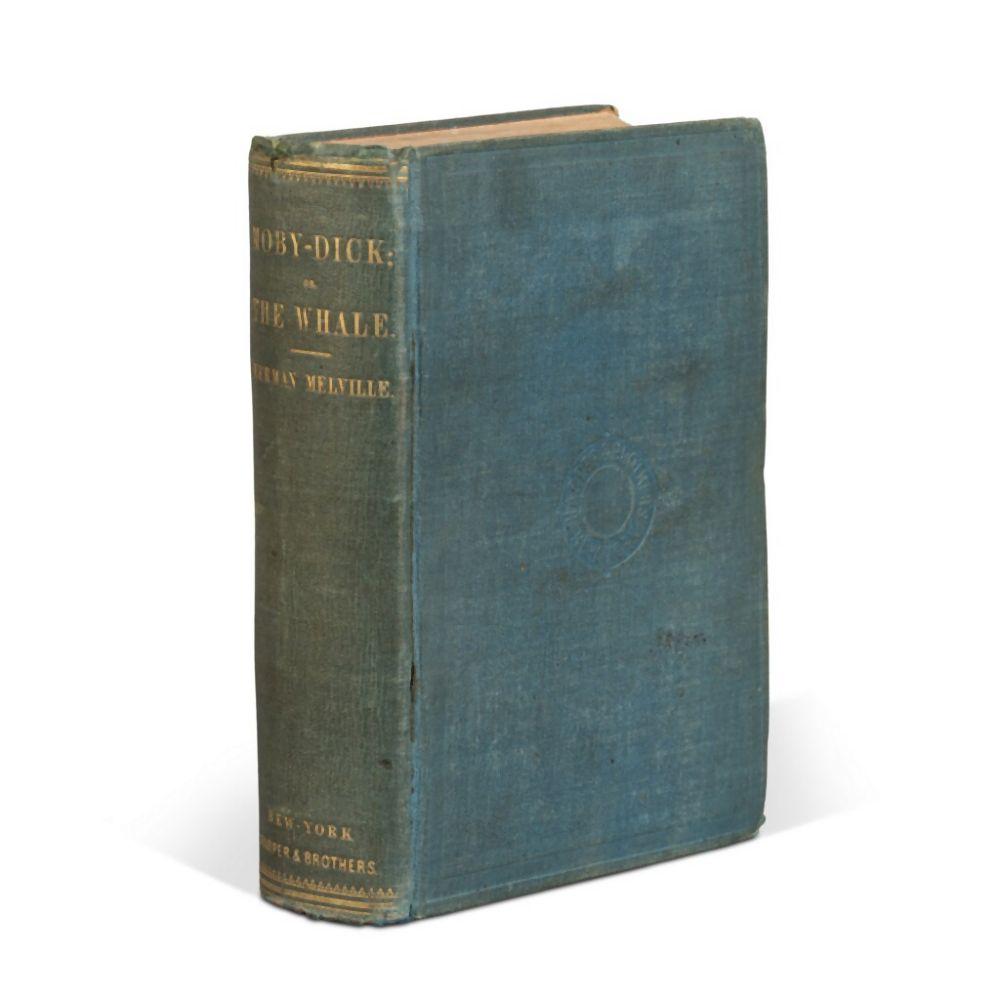 Melville, Herman | "To produce a mighty book, you must choose a mighty theme." sold by Sotheby's, lot 23 — auction record photograph