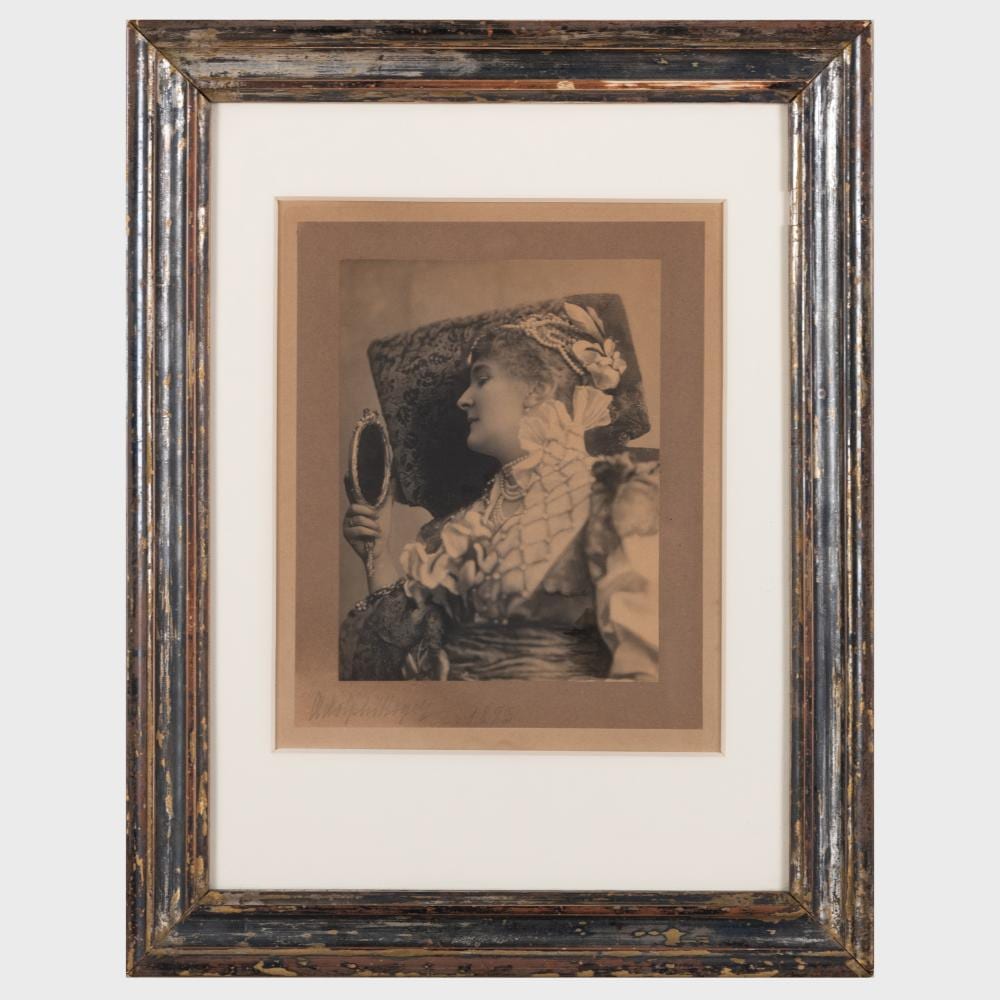 Baron Adolf De Meyer comparable auction result: baron adolf de meyer 1868 1946 sarah berdhardt