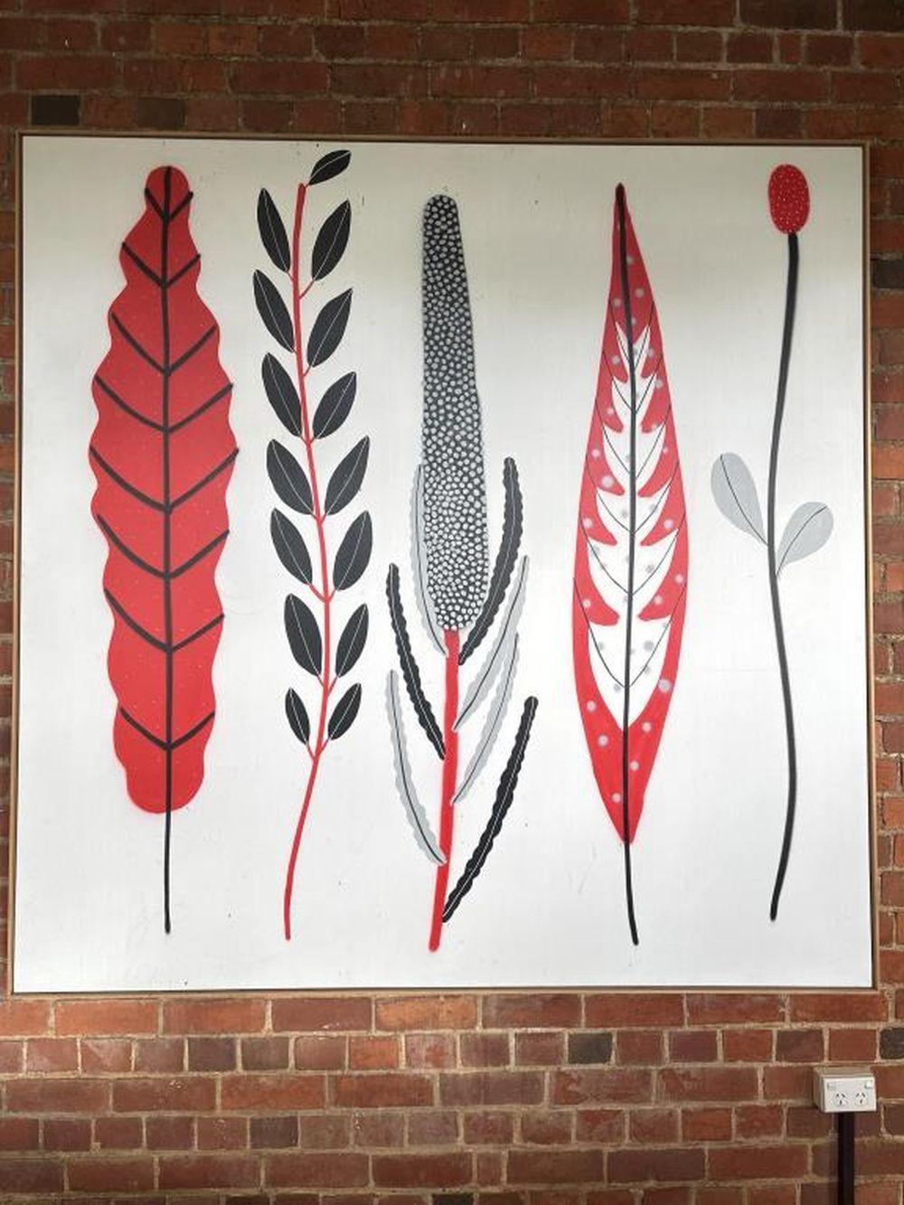 Tom Gerrard comparable auction result: tom gerrard oil on canvas flora fauna