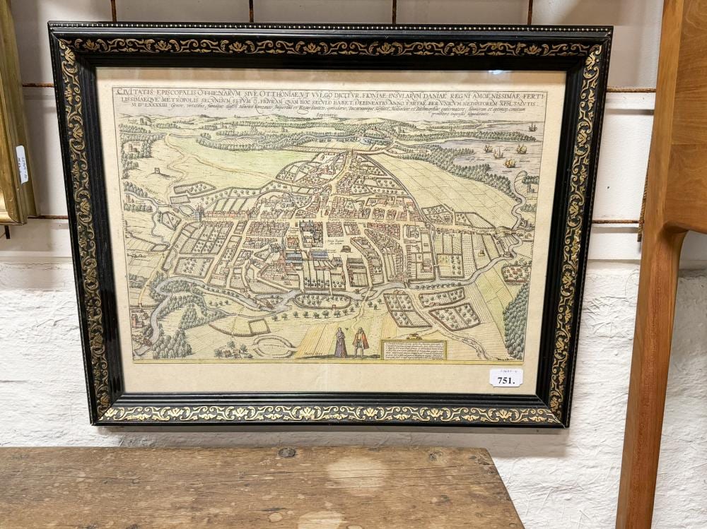 Daniel Meisner comparable auction result: braun og hogenberg