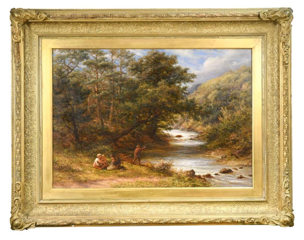 James Thomas Linnell comparable auction result: james thomas linnell british 1826 1905