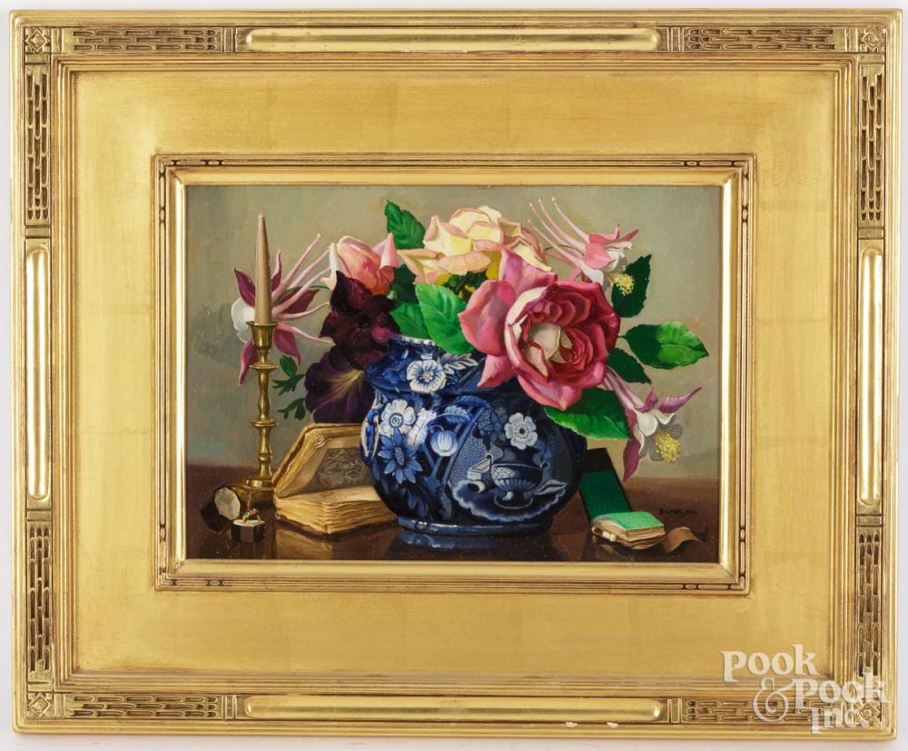 George Laurence Nelson comparable auction result: george laurence nelson n a oil on canvas