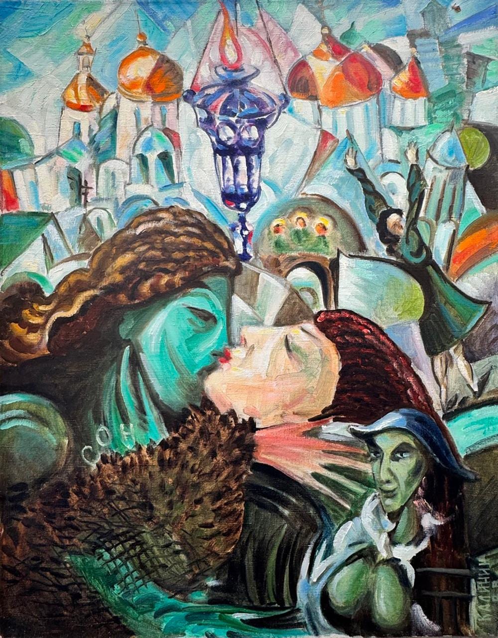 Viatcheslav Kalinin comparable auction result: viatcheslav kalinin n en 1939 attribu the kiss
