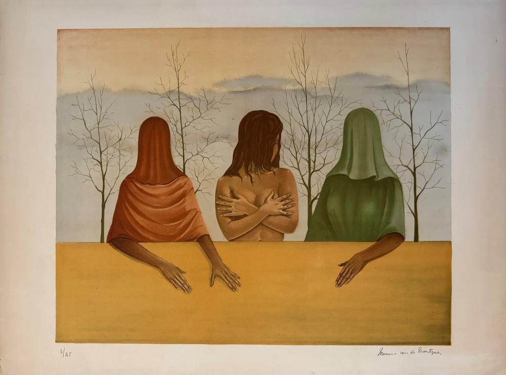 maxime van de woestyne 1911 2000 composition surr aliste · Louiza Auktion & Associés · 2024-06-29 Maximilien van de Woestijne comparable auction result: maxime van de woestyne 1911 2000 composition surr aliste