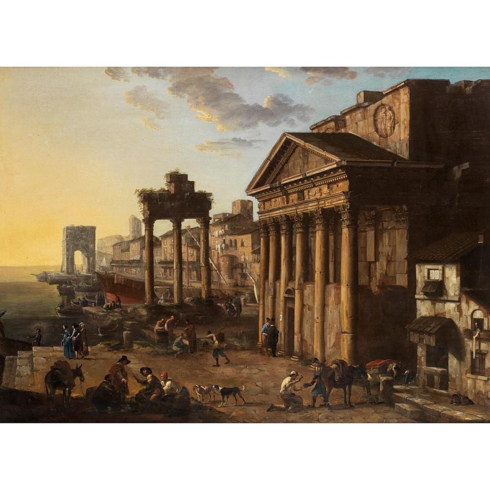Alessandro Salucci comparable auction result: alessandro salucci 1590 1655 60 und jan miel 1599 1663 zugeschrieben