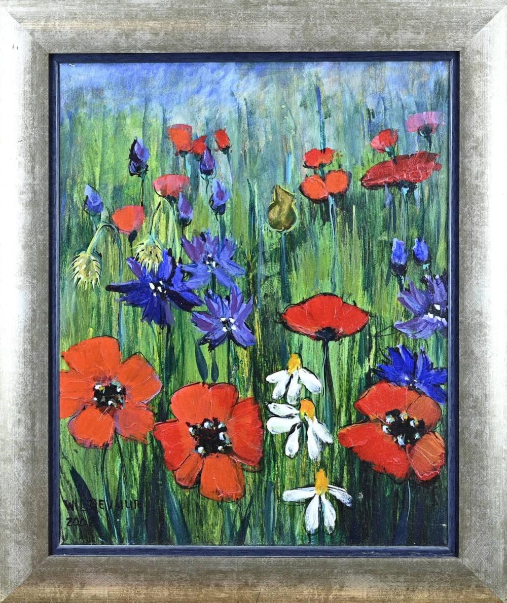 maya wildevuur poppy field · Twents Veilinghuis · 2024-07-04 Maya Wildevuur comparable auction result: maya wildevuur poppy field