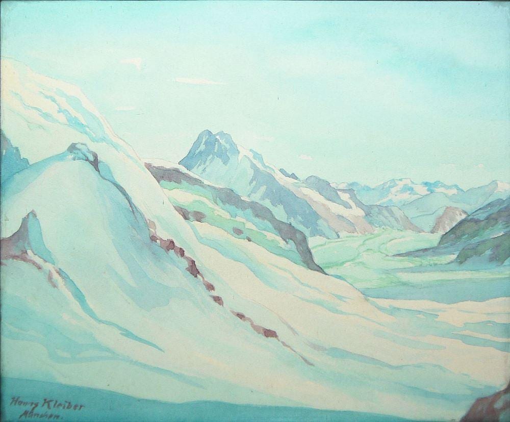 ha n ns kleiber anton weinberger schneebedeckte berge aquarell der 1920er lgem lde um 1900 beide in alter rahmung · K&K – Auktionen in Heidelberg · 2024-07-13 Harry Allen Davis comparable auction result: ha n ns kleiber anton weinberger schneebedeckte berge aquarell der 1920er lgem lde um 1900 beide in alter rahmung