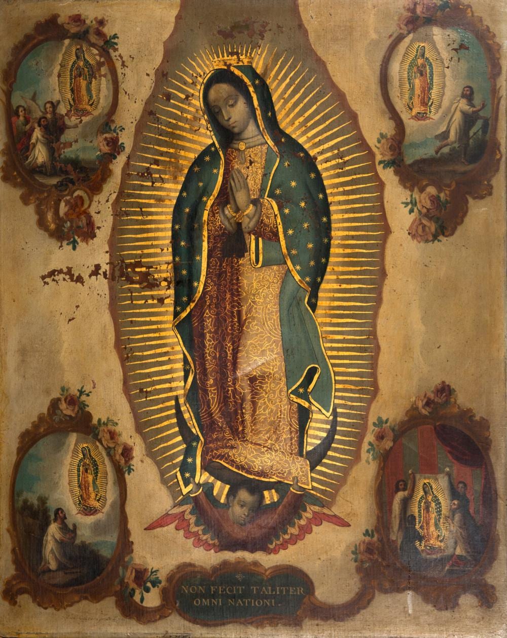 Miguel Cabrera comparable auction result: miguel cabrera antequera de oaxaca mexico 1695 mexico 1768