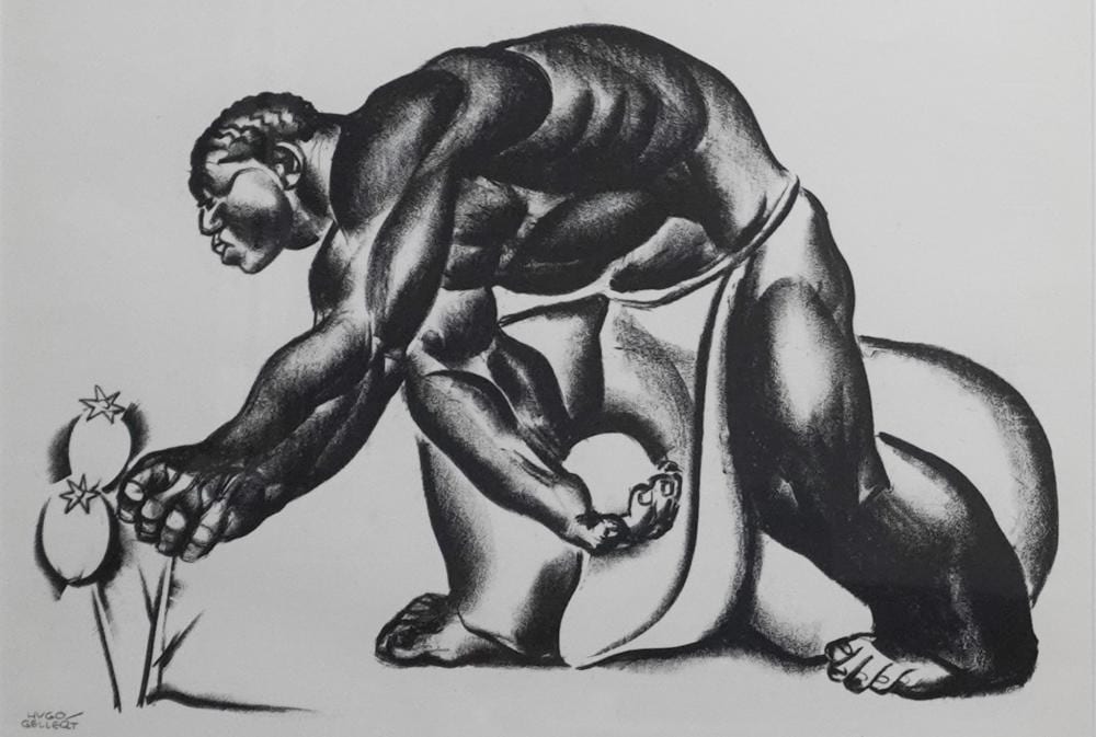 Hugo Gellert comparable auction result: hugo gellert american 1892 1985 karl marx capital in pictures lithograph signed in plate l l frame 26 3 4 x 23 1 2 in 67 9 x 59 7 cm