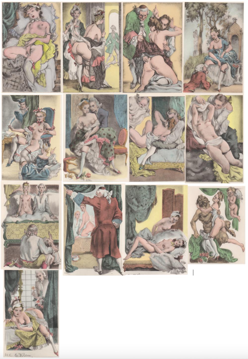 Evgenii Klementiev comparable auction result: eugene klementieff 1901 1985 russian french