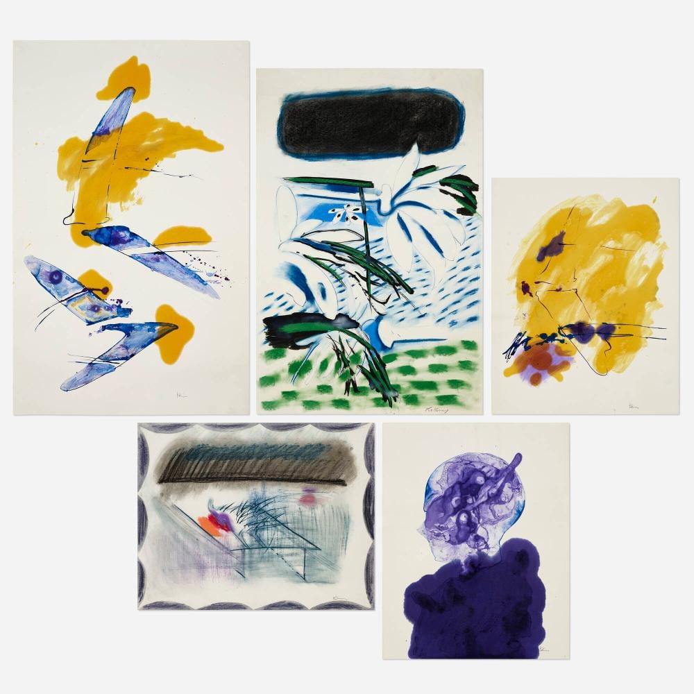 George Kokines comparable auction result: george kokines five works