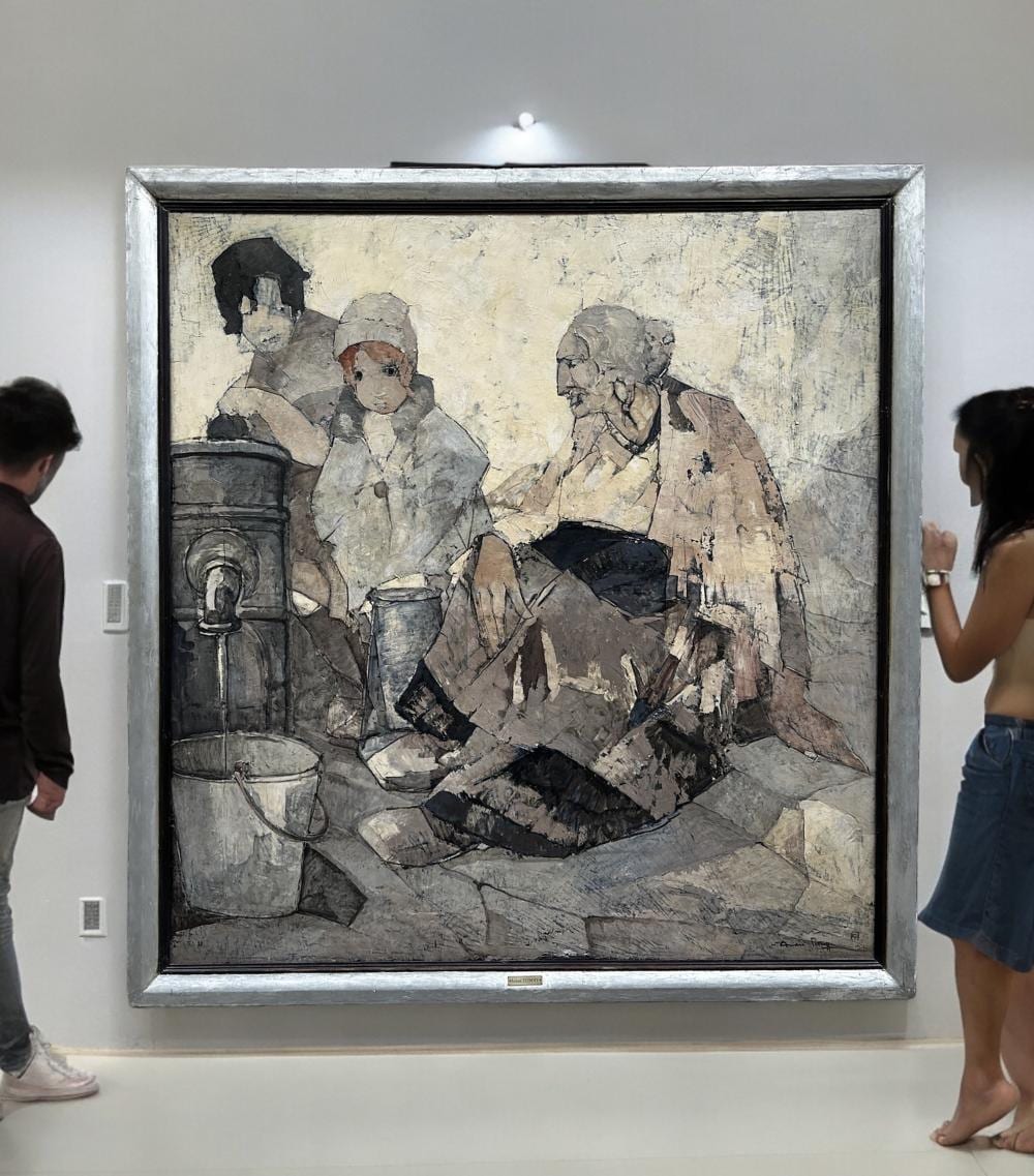 André Petroff comparable auction result: andr petroff 1894 1975 personnages au point d eau 1951