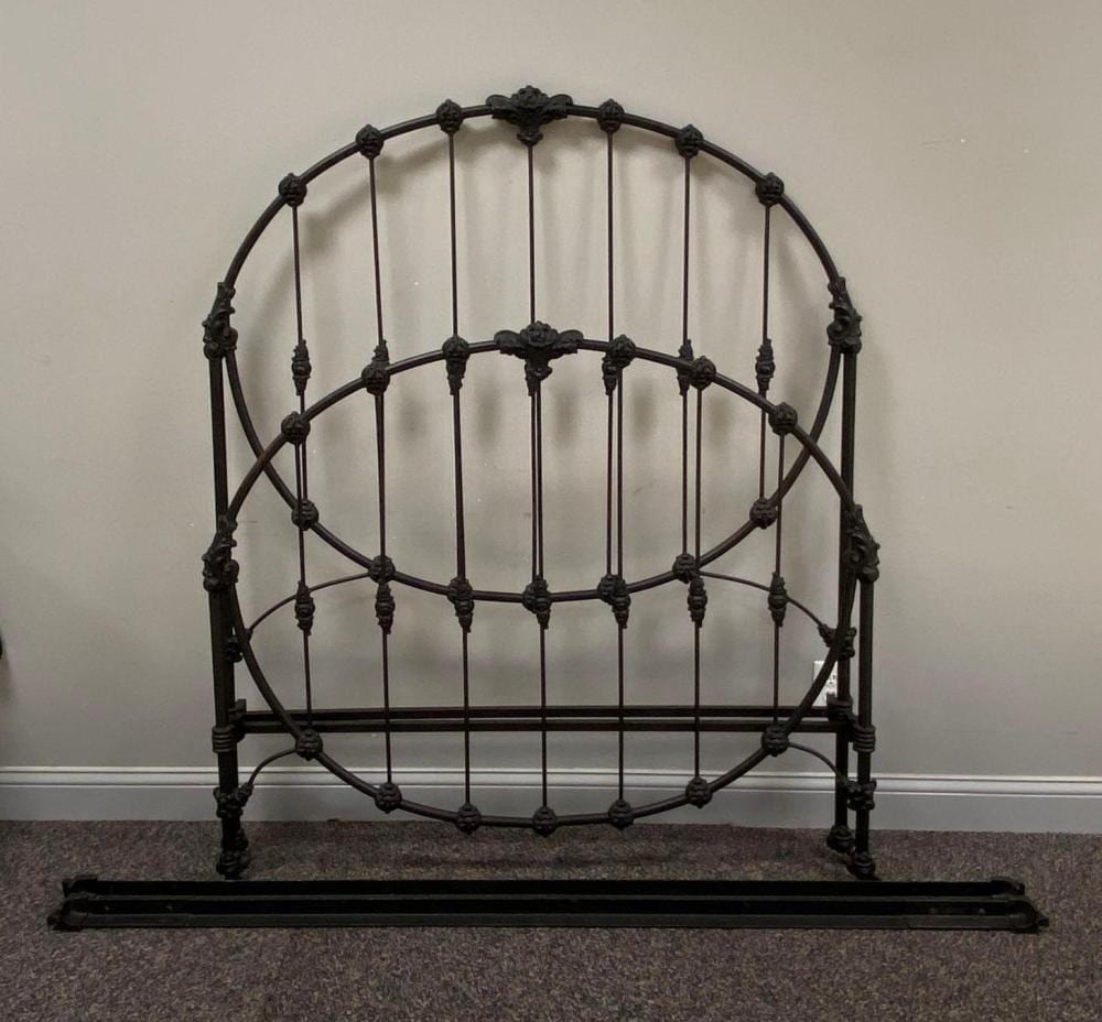 Antique Wrought Iron Bed Frame sold by Matthew Bullock Auctioneers, lot 329 — auction record photograph