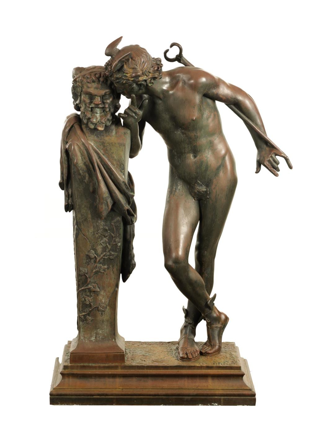 Hippolyte Alexandre Julien Moulin comparable auction result: hippolyte alexandre julien moulin 1832 1884 an oversized 19th century bronze model of un secret d en haut