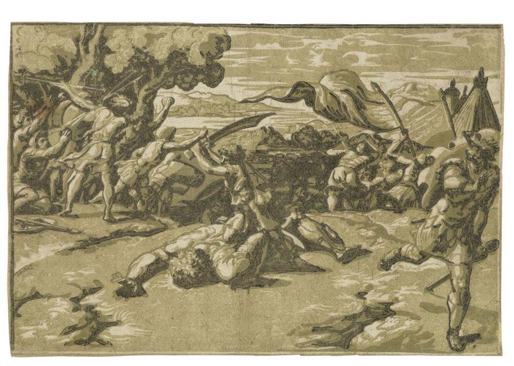 Ugo da Carpi comparable auction result: ugo da carpi active 1502 32 after marcantonio raimondi 1480 1534 after