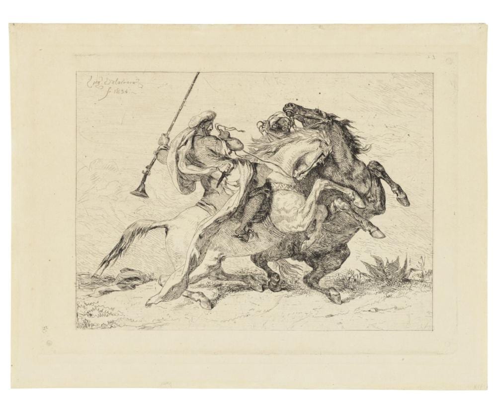 Célestin François Nanteuil comparable auction result: c lestin fran ois nanteuil 1813 1873 after eug ne delacroix 1798 1863