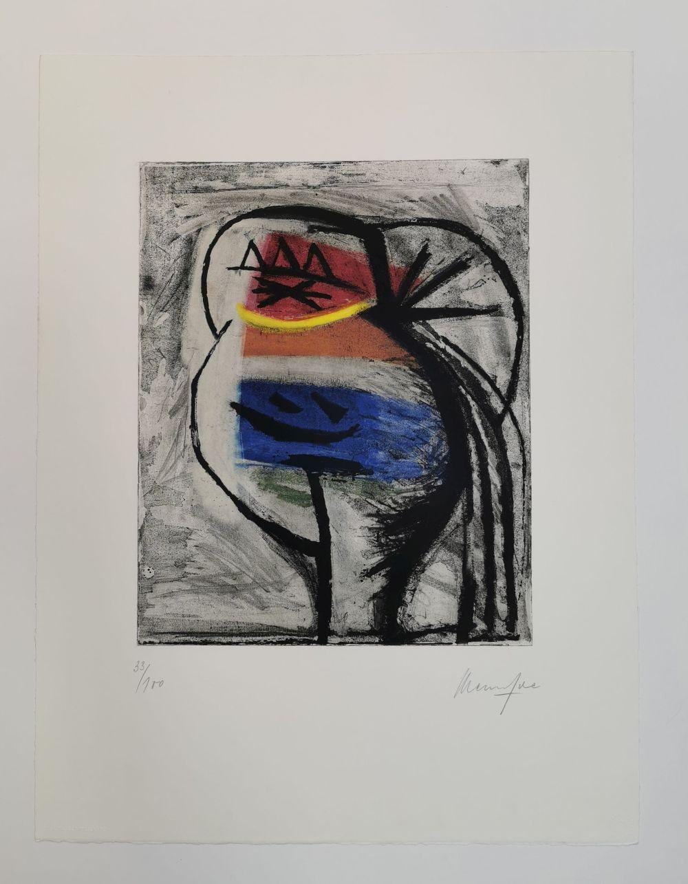 Jürgen Messensee comparable auction result: j rgen messensee colour lithography