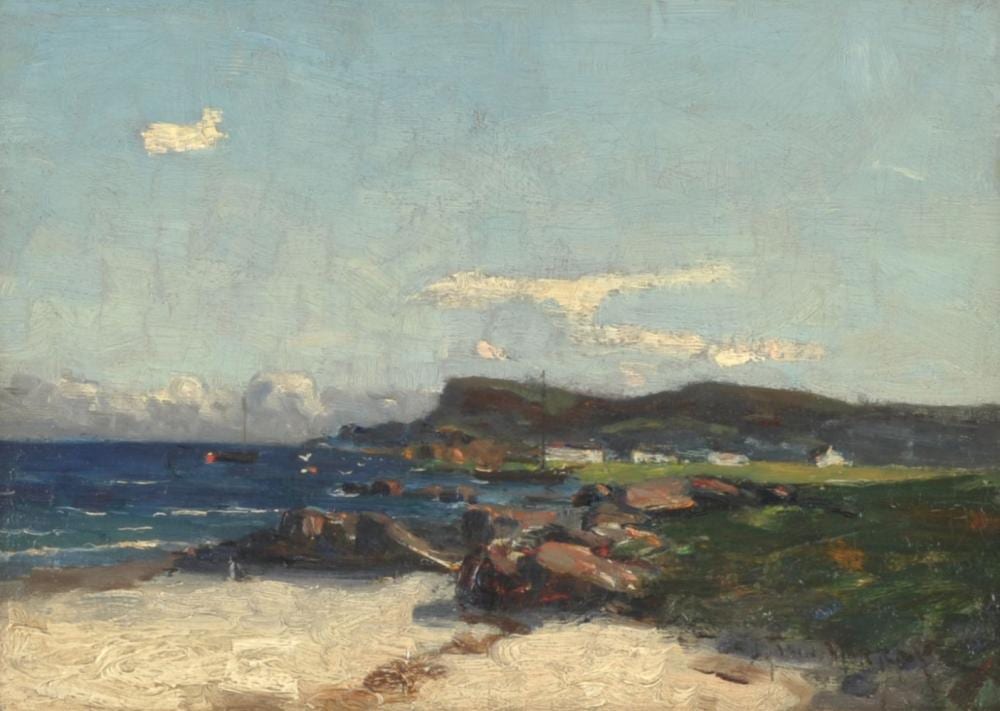 John Reid Murray comparable auction result: john reid murray scottish 1861 1906 coastal lan