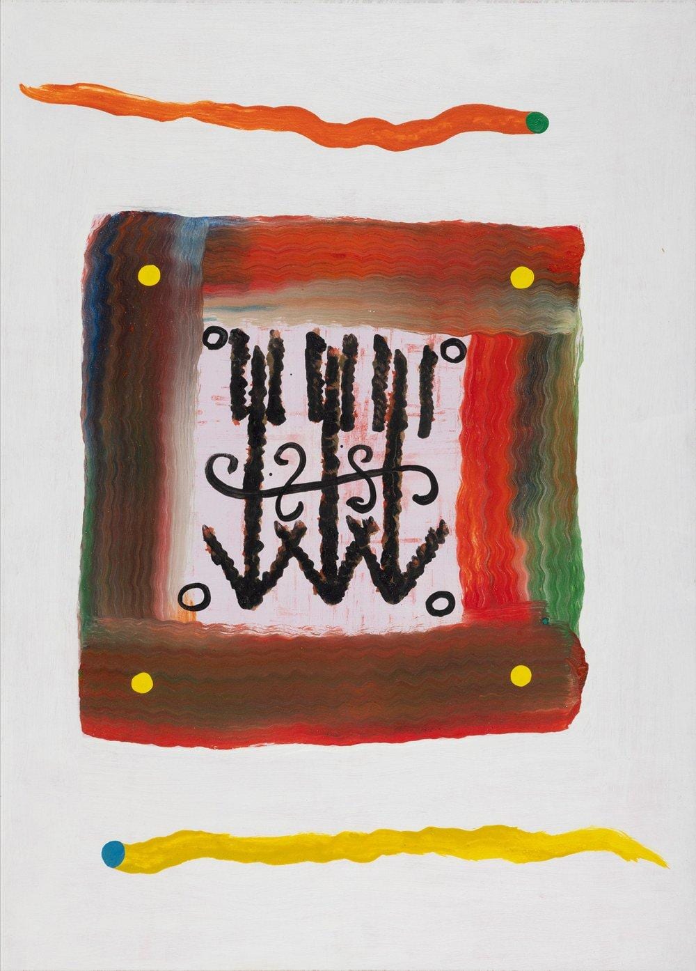 Ferran Garcia-Sevilla comparable auction result: ferran garcia sevilla palma de mallorca 1949 untitled mixed media on hard cardboard signed on the back