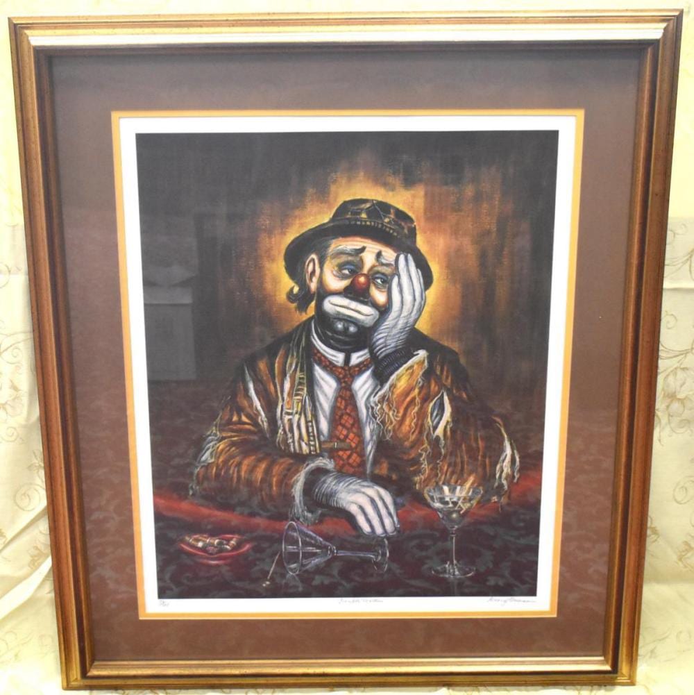 Frame Lithograph By George Crionas sold by Gulfcoast Coin and Jewelry, lot 19A — auction record photograph