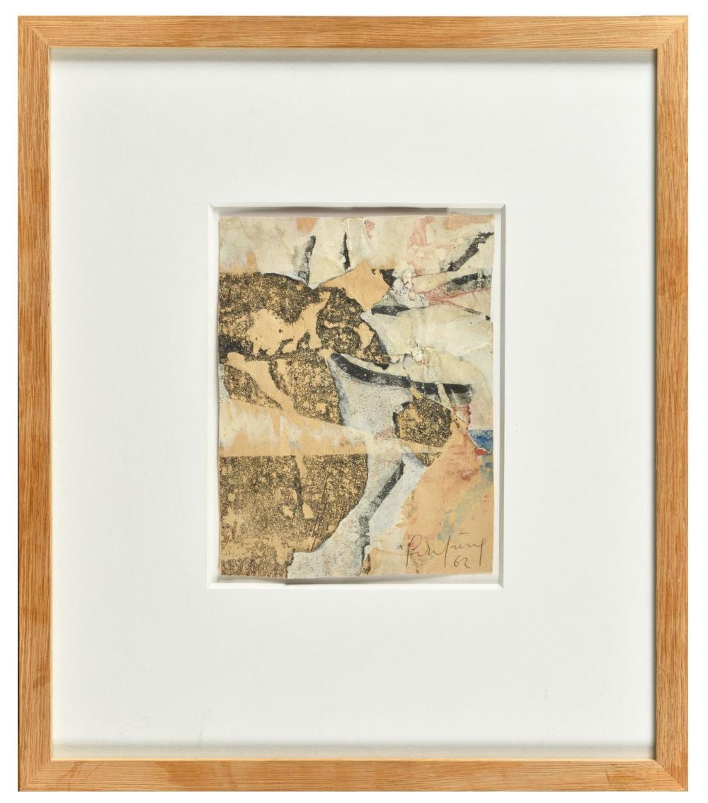 François Dufrêne comparable auction result: fran ois dufr ne france 1930 1982 sans titre arrachage 1962